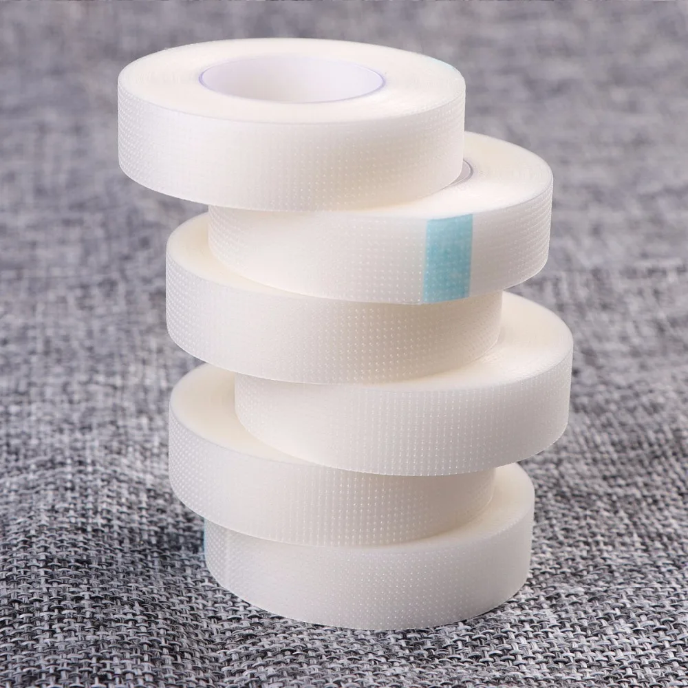 6 Rolls Medical PE Tape for Individual Eyelash Extensions Applying