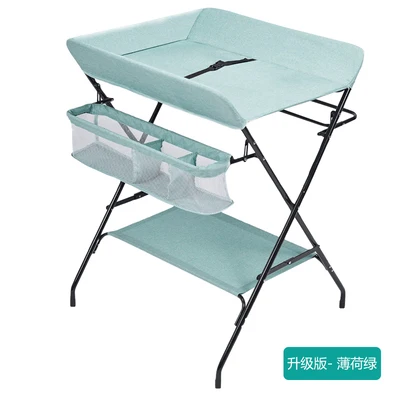 Beli Bayi Baru Lahir Popok Meja Perawatan Meja Multi Fungsi Sentuh dan Pijat Penyimpanan Lipat Mandi Mengubah Meja