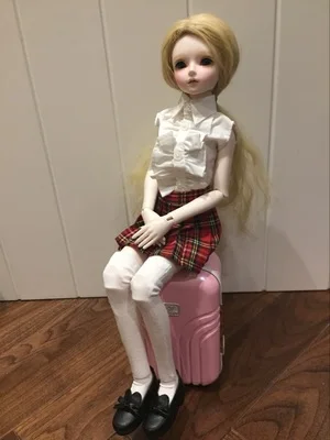 1/3 1/4 женская обувь SD AOD DOD BJD MSD Dollfie синтетическая обувь черная, белая, Розовая обувь YG338