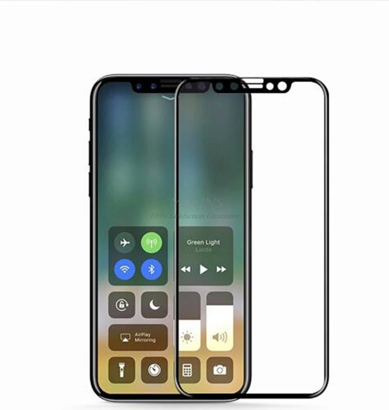 

0.26mm Full Cover Screen Tempered Glass Film For iPhone X Screen Protector Gorilla Protective Glass For Apple iPhone X Guard 9H