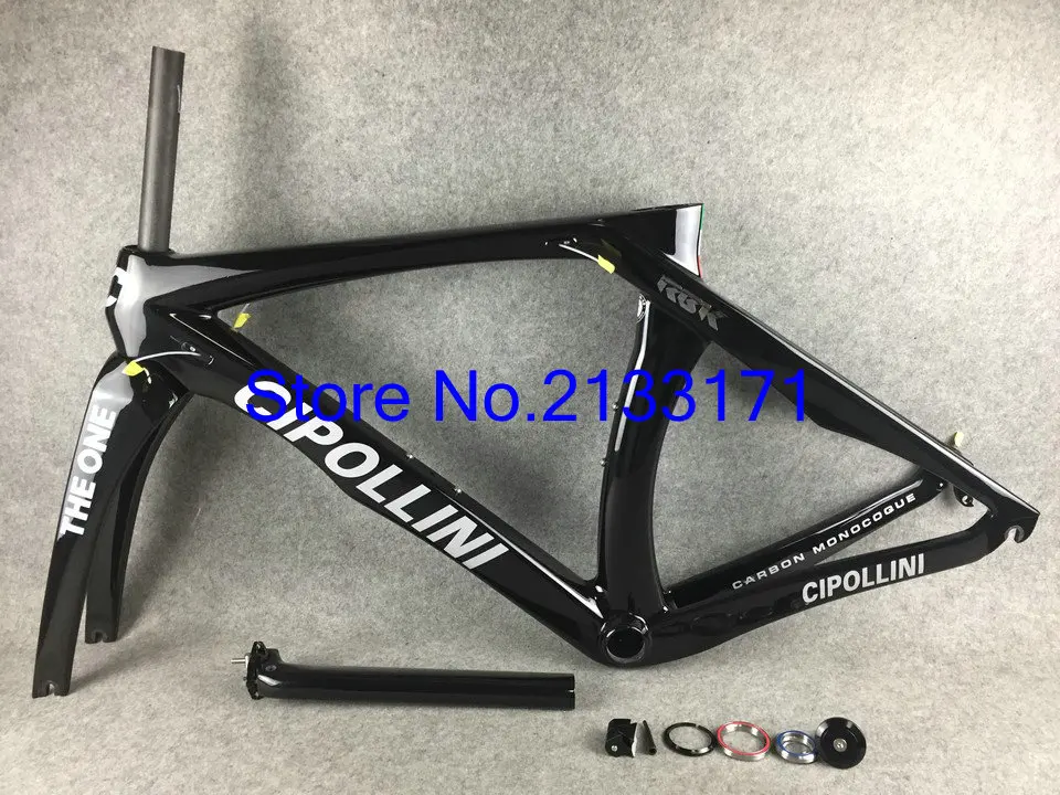 Карбоновая рама Cipollini RB1K THE ONE Shiny RB1000 T1100 карбоновая велосипедная Рама в комплекте