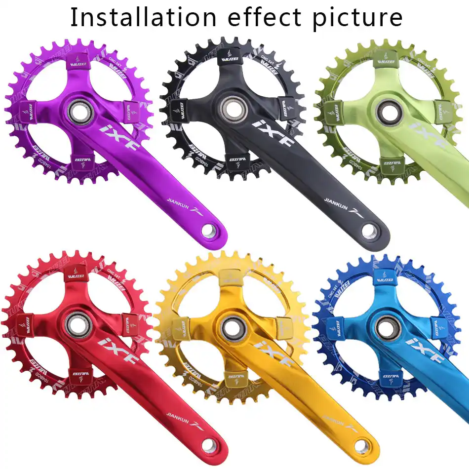 5PCS Bicycle Chainwheel Screws CNC 7075 Chainring Wheel Bolt Bike Disc Screws EO
