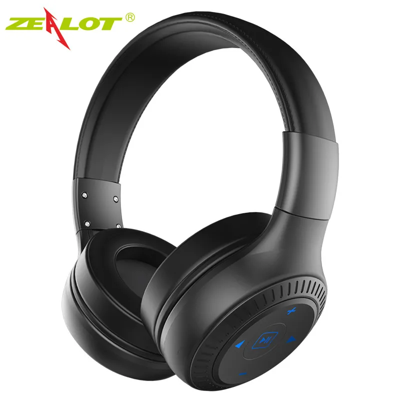 Original-ZEALOT-B20-On-Ear-Wireless-Bluetooth-Headphones-with-HD-Sound-Bass-stereo-headphone-with-Mic