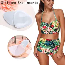 Женский купальник-компаньон, подушечка для бюстгальтера, чашечки для сосков, силиконовые вставки для бюстгальтера, подушечки для увеличения груди, гелевая чашка, mujer accesorios j27