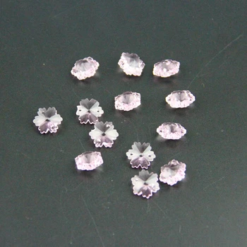 

14mm Crystal Snow Beads Hot Pink 100-2000pcs Glass Parts,Home Wedding Decoration Free Shipping