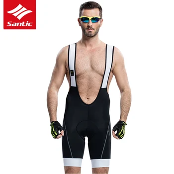 

Santic Men Cycling Shorts Pro MTB Road Bike Shorts Summer Breathable 3D Padded High Elastic Bicycle Shorts Bermuda Ciclismo