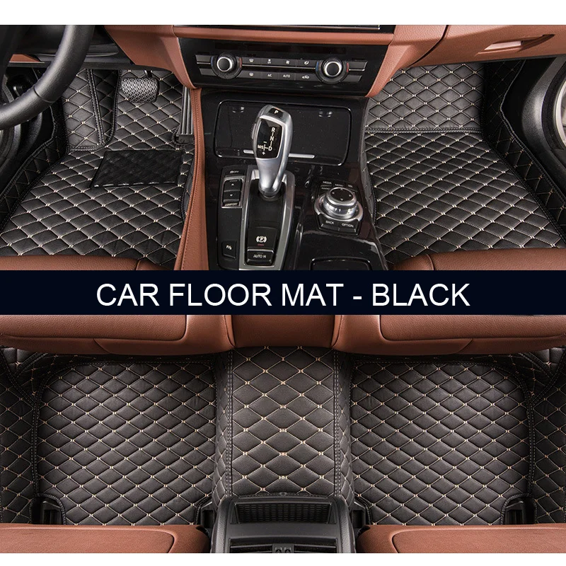 Custom fit car floor mats for Peugeot 206 207 2008 301 307 308sw 3008