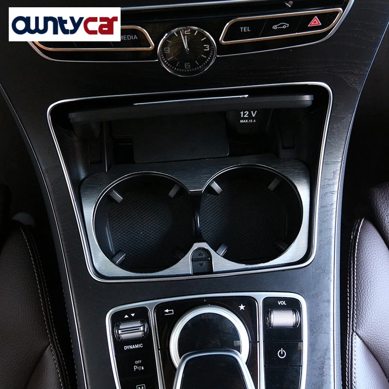 Aluminyum Alasim Araba Aksesuarlari Mercedes Benz C Sinifi Icin W205 Glc 2015 2016 E W213 2017 Kupasi Tutucu Trim Sticker Araba Styling Car Accessories Accessories For Mercedescar Styling Aliexpress