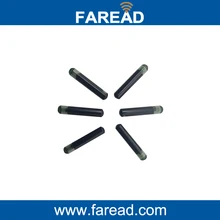 3*13 мм LF стекла tag microchip 125 кГц, FDX-A Fecava RFID стеклянная трубка