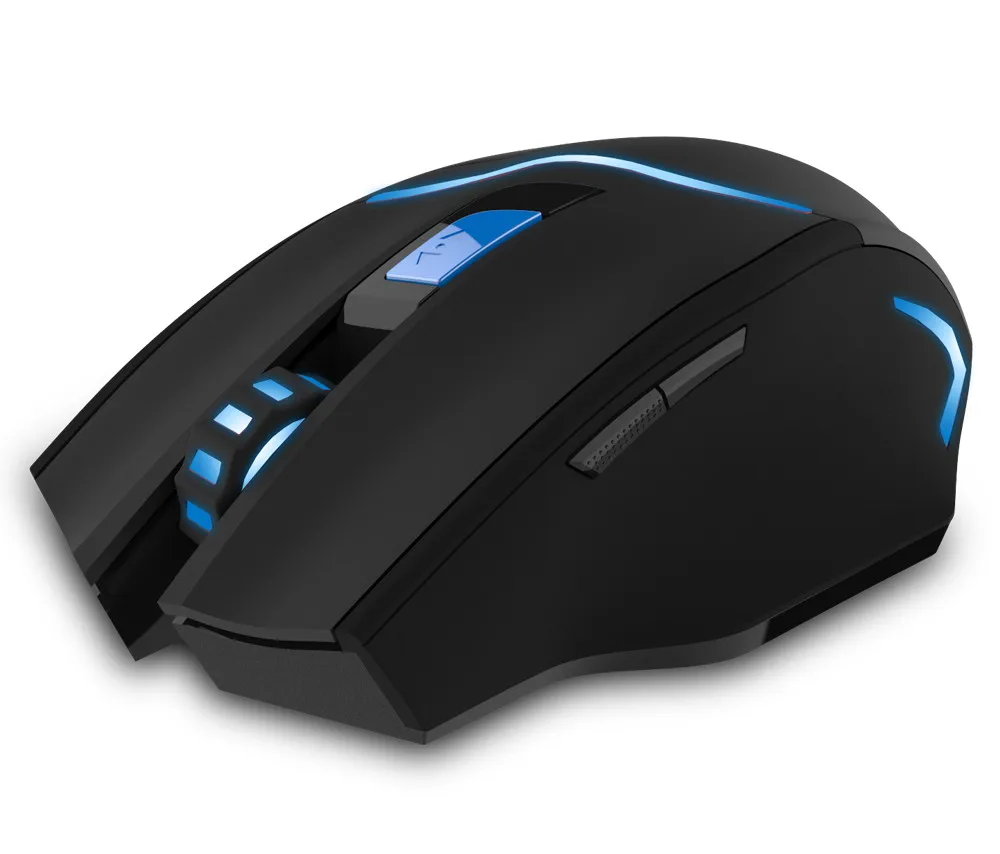 ZELOTES F-16 Wireless Gaming Mouse 2.4GHz Optical 2400 DPI Game Mice (4)