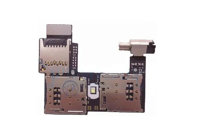 10pcs/lot Original For Motorola Moto G2 XT1068 XT1069 vibration Sim Card Holder Micro SD Memory Socket Slot Tray Flex cable | Мобильные