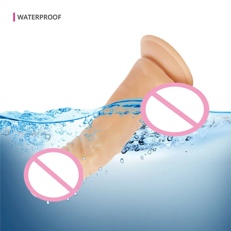 Large Dildos Female Massager Waterproof Female Hand-Free Masturbation Device With Simulated Penile Sucker Phallus (2)
