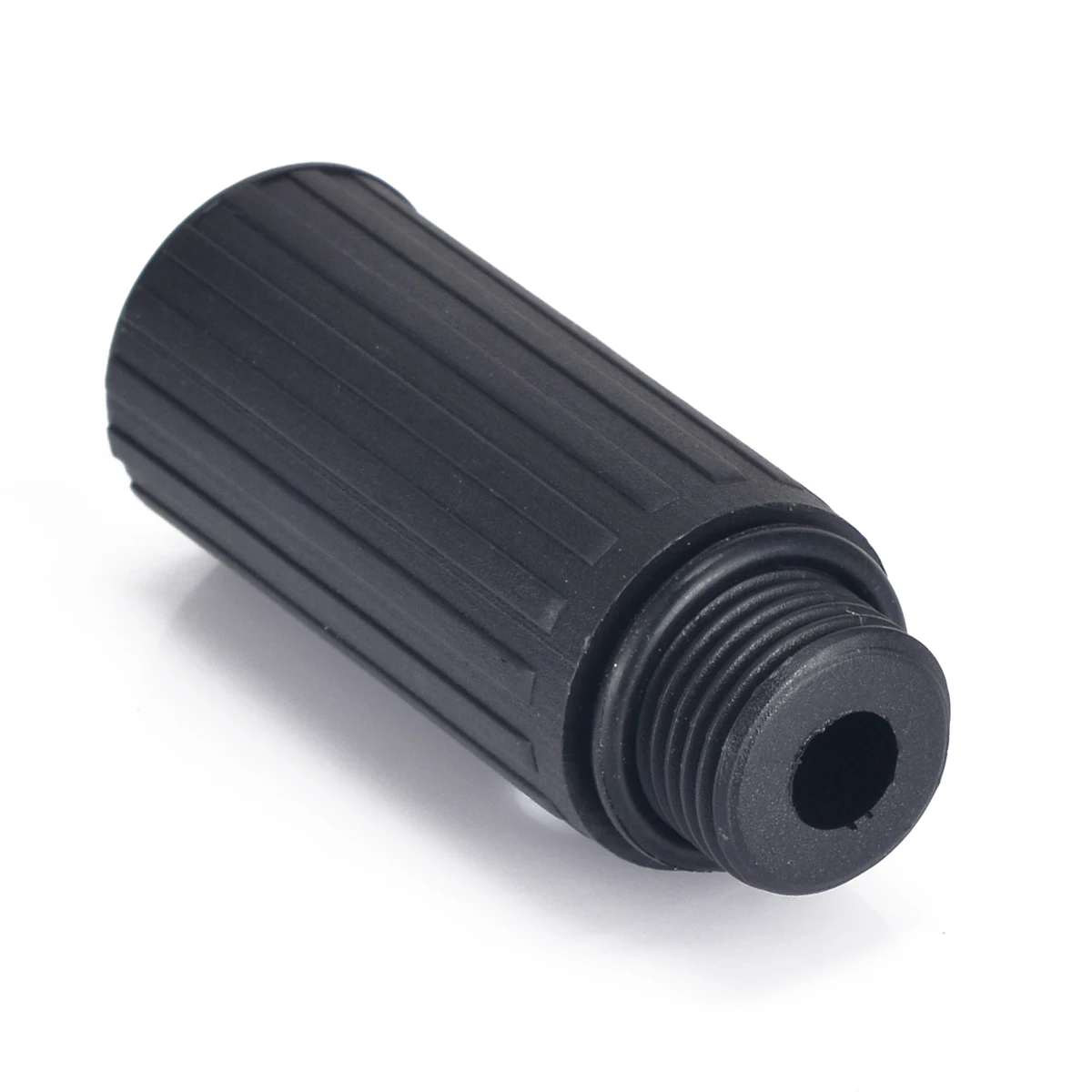 Thread 1.50mm x M15 Small Compressor Replacement Air pump Accessories with Gasket Seal Plastic Black