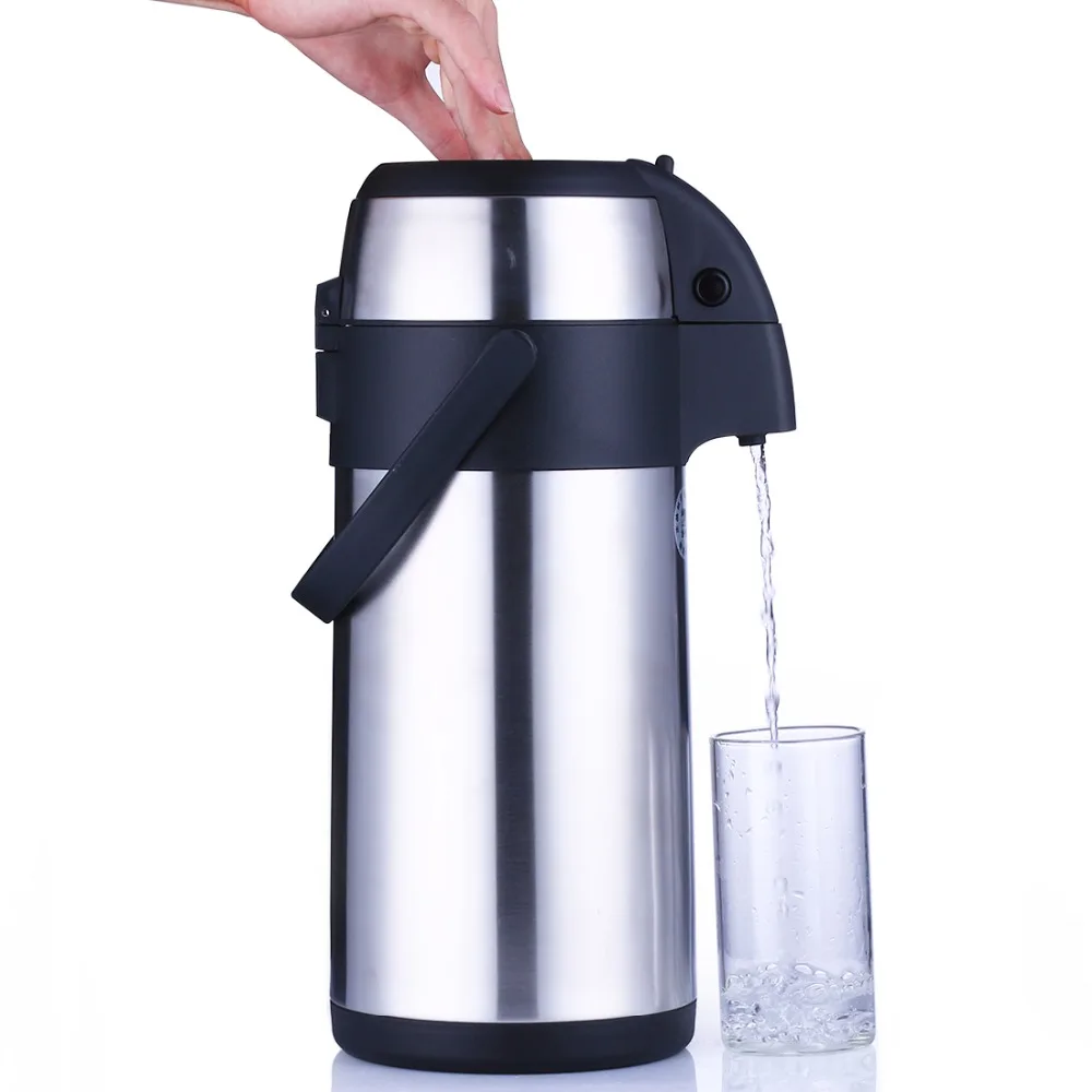 3л чайник нержавеющая сталь кофе горшок изоляции напиток воды для бутылки термо вакуумная колба кухня тепловой