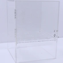 9 отверстий для мороженого конусный шкаф для мороженого яичные рулоны витрина(акрил, прозрачный цвет, 9 отверстий, размер пор 3,5 см