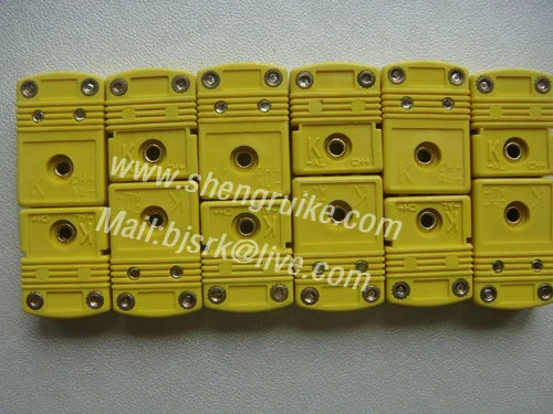 Миниатюрный соединитель типа K с термопарой OMEGA штекер и гнездо|thermocouple connector|k typetype
