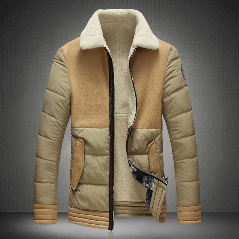 jaqueta de couro masculino