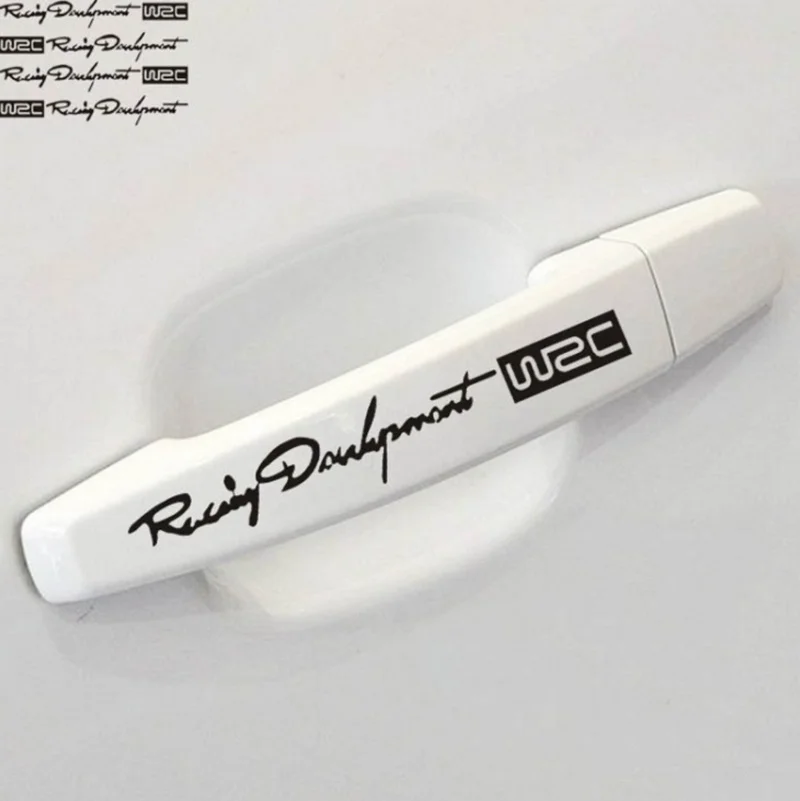 4x Chrysler Door Handle Decals Stickers Logo 300 Pacifica