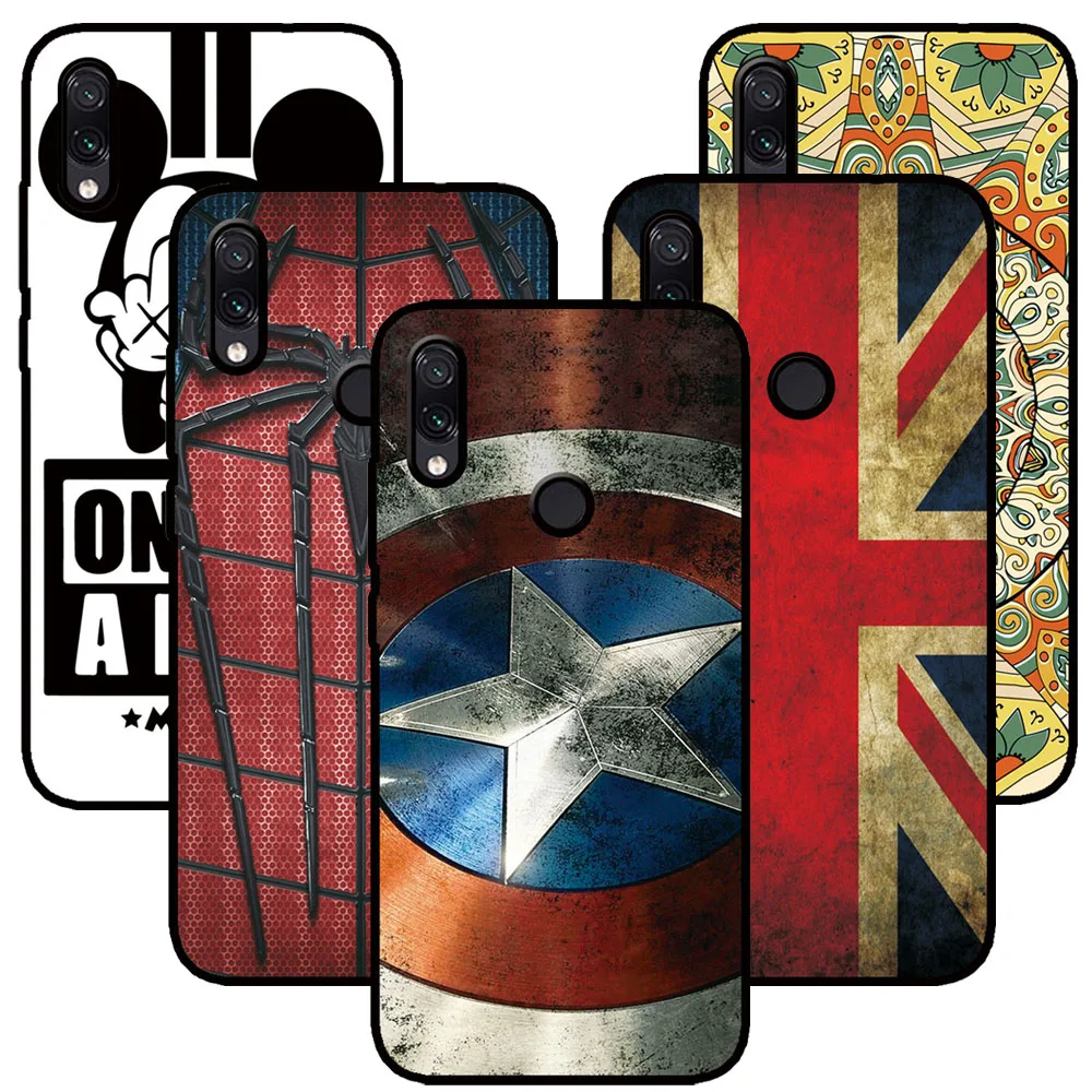 

50pcs/lot For Huawei Y7 2019 P30 Lite P30 PRO 3D Emboss Case Cartoon UK Flag TPU Case For Huawei Y5 2019 Y6 2019 P Smart 2019