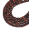 Factory Price Natural Stone Red Tiger Eye Agat Round Loose Beads 16