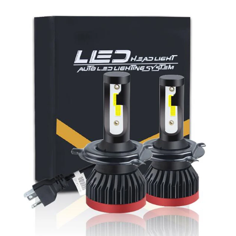 Elglux 12000LM H4 H1 H11 H7 LED Canbus No Error Car Headlight Bulbs 80W 6000K 4300K 8000K 9005 9006 H8 Auto Fog Lights 12V