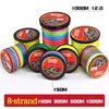 JOSBY Pesca Fly Fishing Line 8 Strand PE Carp Braided Wire Peche Sea Spinning Multifilamento Cord 12~120LB 1000M 500M 300M 150M 2