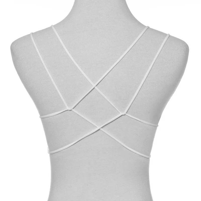 Women Seamless Racerback Sports Bra Wirefree Padded Yoga Workout Tank Top sport bra top