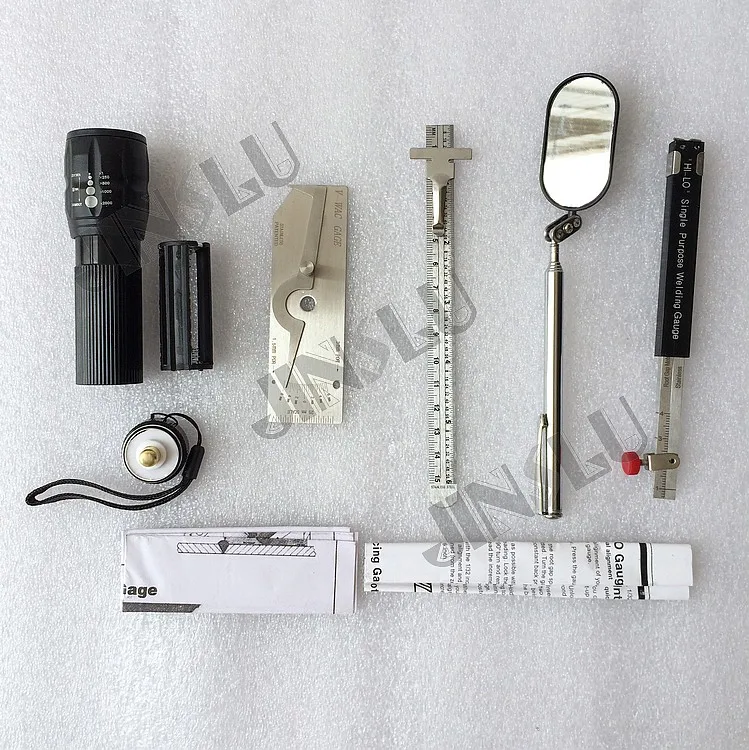 freight free Welding inspection gauge Kit 5pcsin Gauges from Tools on