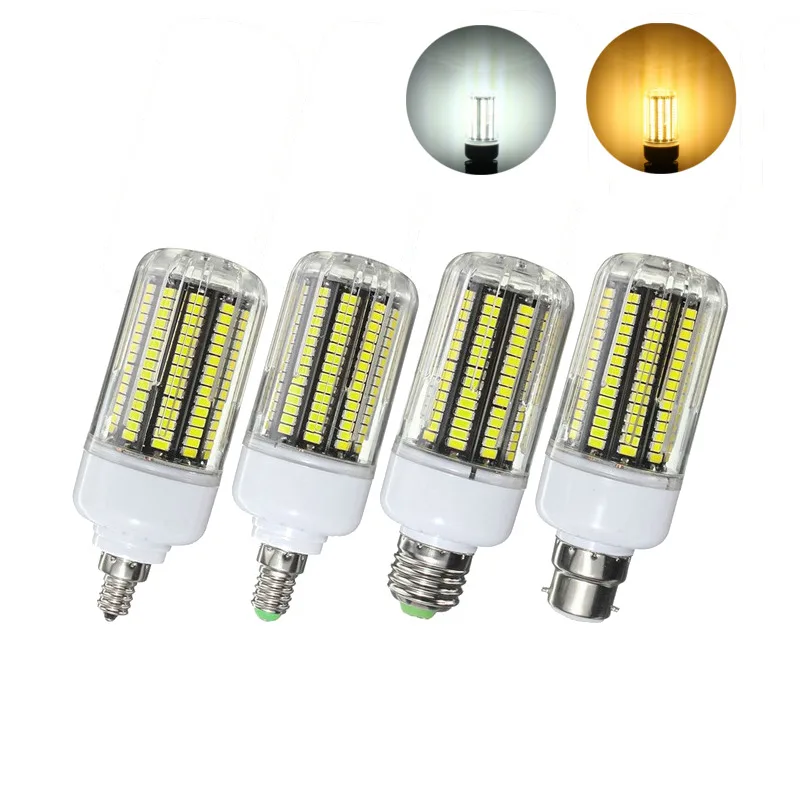 

Lowest Price 15W 5730SMD 170 LED Lamp Bulb E27/E14/E12/B22 Fire Cover Corn LED Light Bulb Light 220V Chandelier Lights Lighting