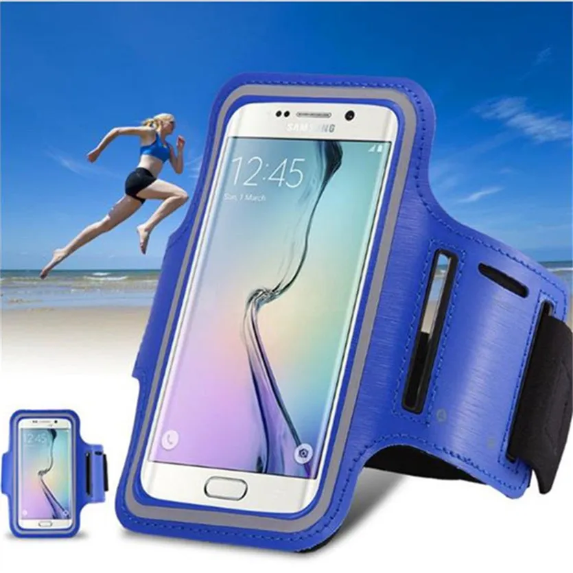 Smartphone Running Gym Jogging Sports Belt Pouch Bag Mobile Phone Wrist Fitness Case Cover For