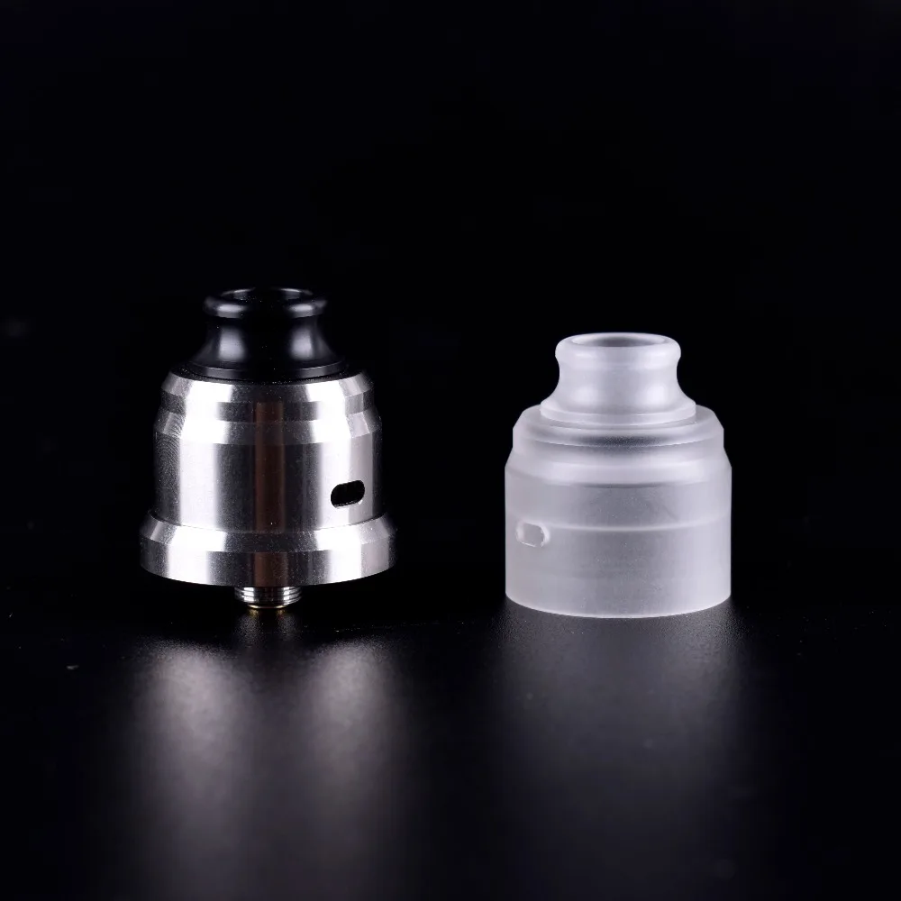 

Shenray Wave Style RDA Rebuildable Dripping Atomizer w/ BF Pin with top cap316 SS 22mm Diameter for 510 Box/Mech Mod