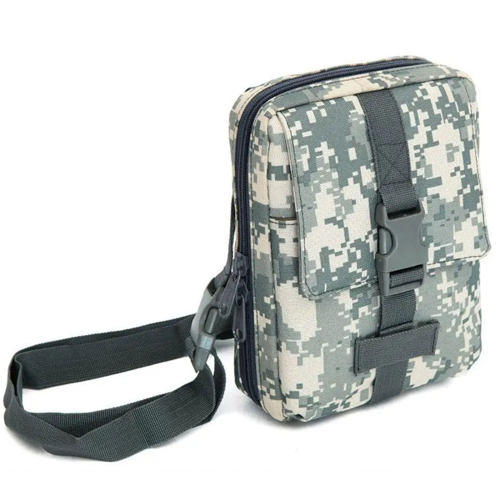Водонепроницаемые нейлоновые мужские сумки-мессенджеры, дорожные сумки через плечо, высокое качество, многофункциональная Мужская поясная сумка, поясная сумка, сумка для инструментов - Цвет: ACU