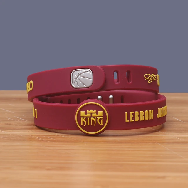 adjustable bracelet super star lebron james silicone bracelets
