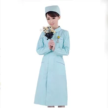 Женская больница госпиталь, клиника для ухода, скраб, набор, Униформа, набор, женская контрастная ложная обертка, больница госпиталь, униформа для кормления