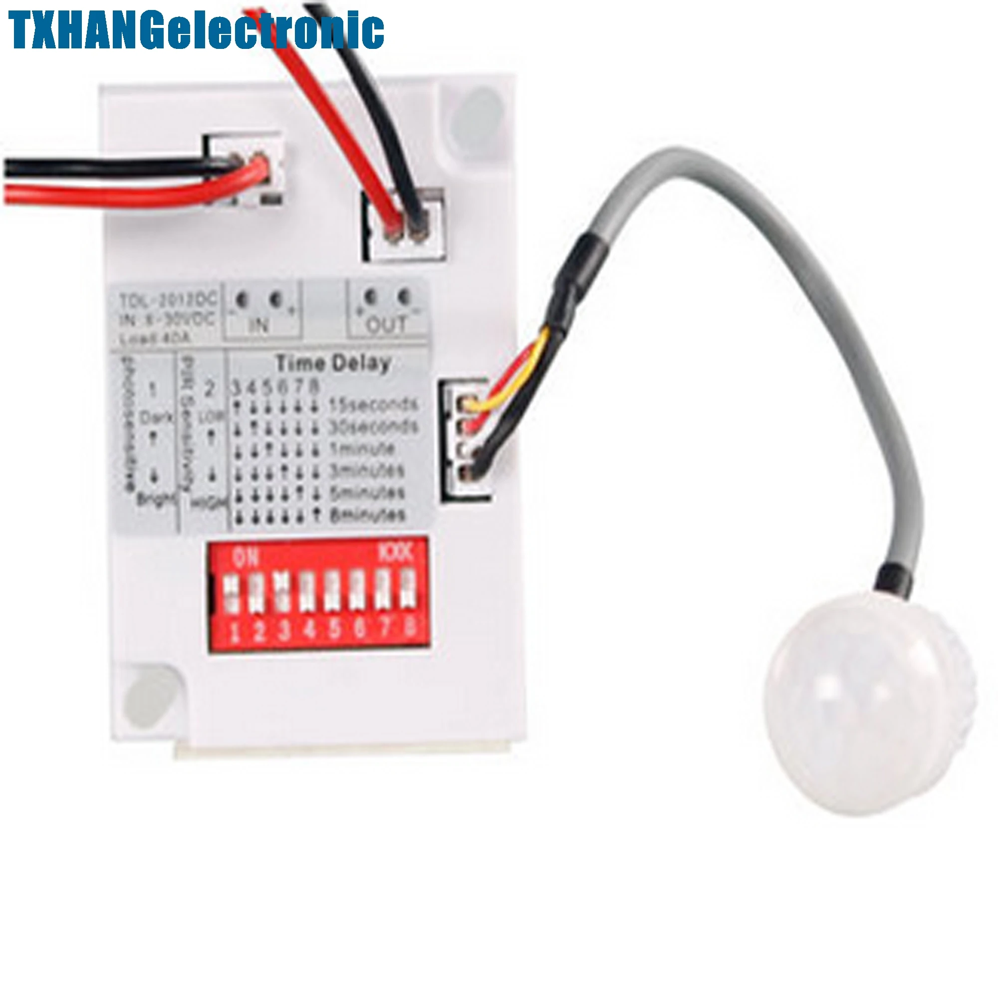 

Plastic New Intelligent Light Body Sensor IR Module Motion Sensing Switch