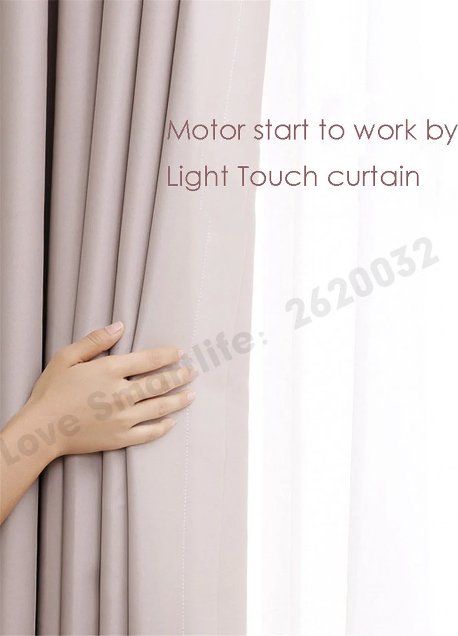 Eruiklink CM82TN Smart wifi Remote Curtain Motor,Mi-Home App RF433 control+Voice Control via Xiaomi Ai Speaker,work with xiaomi Mijia device,no need xiaomi gateway -10