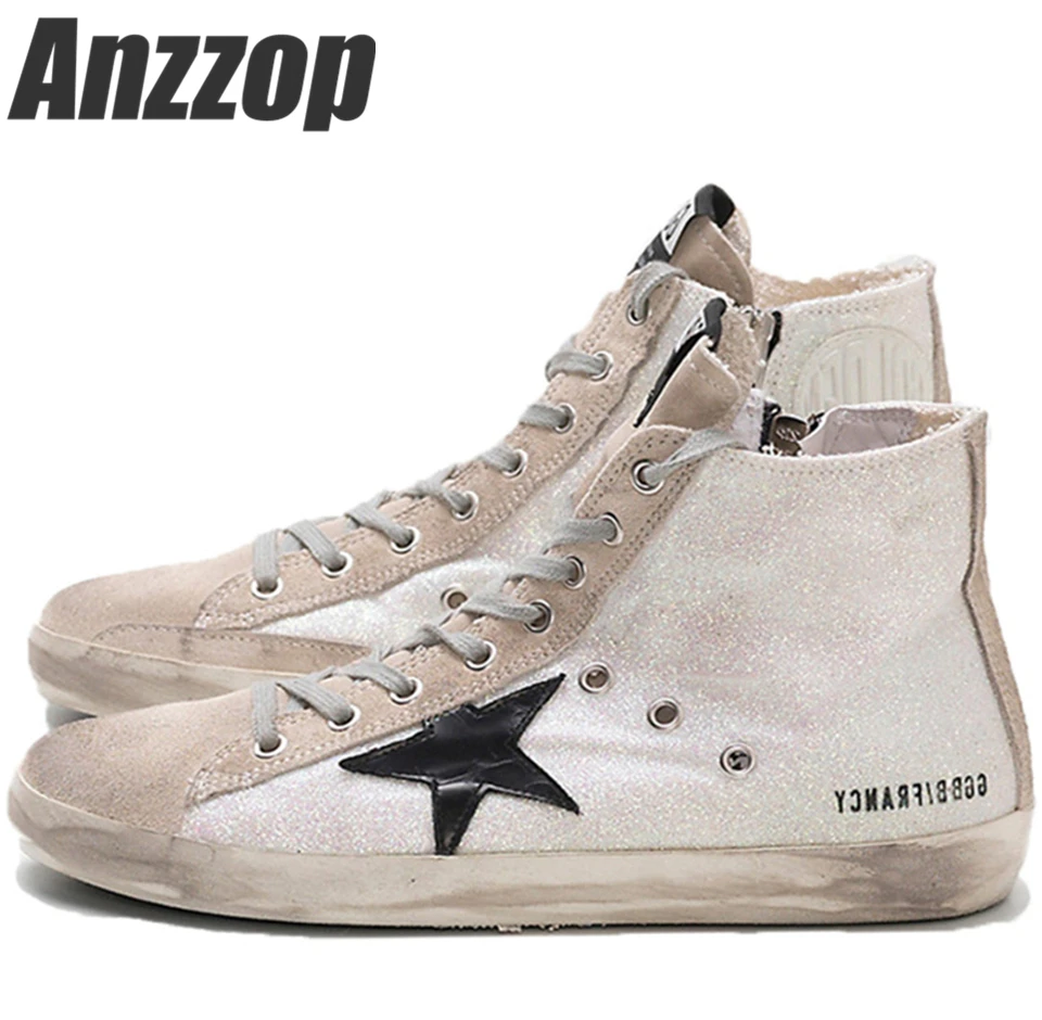 

New women's big name transparent wild fashion casual shoes flat bottom breathable female outdoor round head hiking shoes