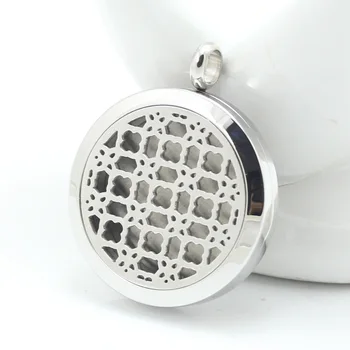

Stainless Steel high quality magnet open Essential Oil Diffuser Perfume Locket Pendant Necklace