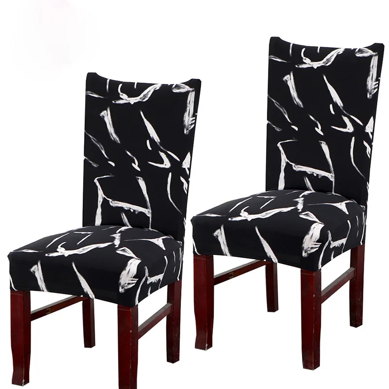 

Spandex Chair Cover for Computer/Dining Room/Kitchen/Office Colorful Printed Removable Seat Case Universal Size Funda Silla