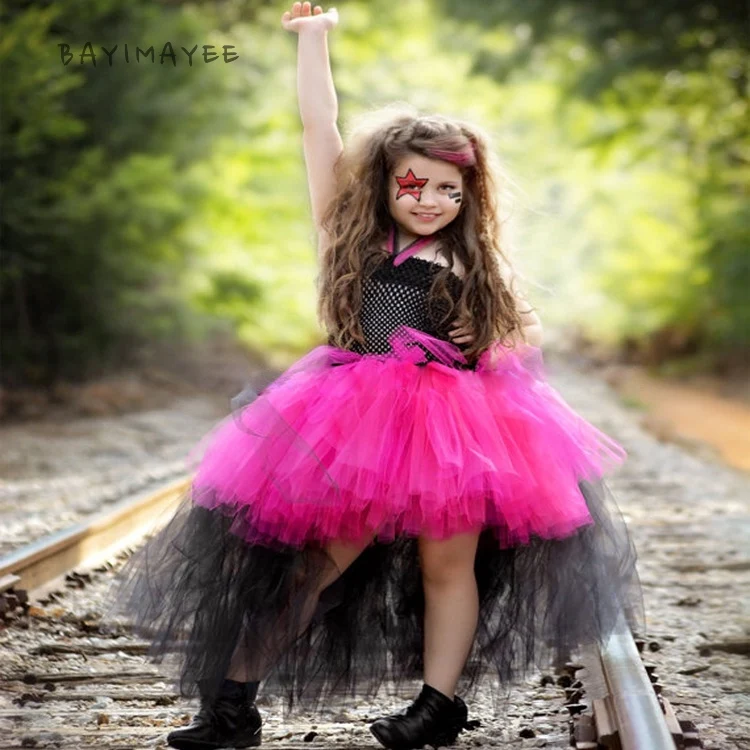 pink and black tutu dress Lily-Rose Depp Inspired Black Dress with Gold Chains Met Gala 2019 –  LausenCrafts