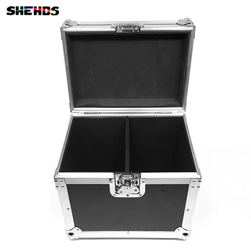 

Flight Case with 2 pieces Mini LED Moving Head Spot Light 15W LED Stage Light DJ DMX 512 Fase & Free Shipping