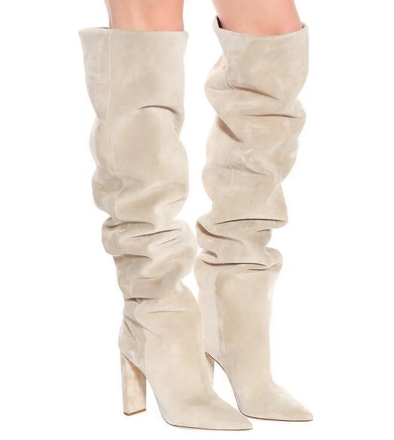 thigh high boots loose