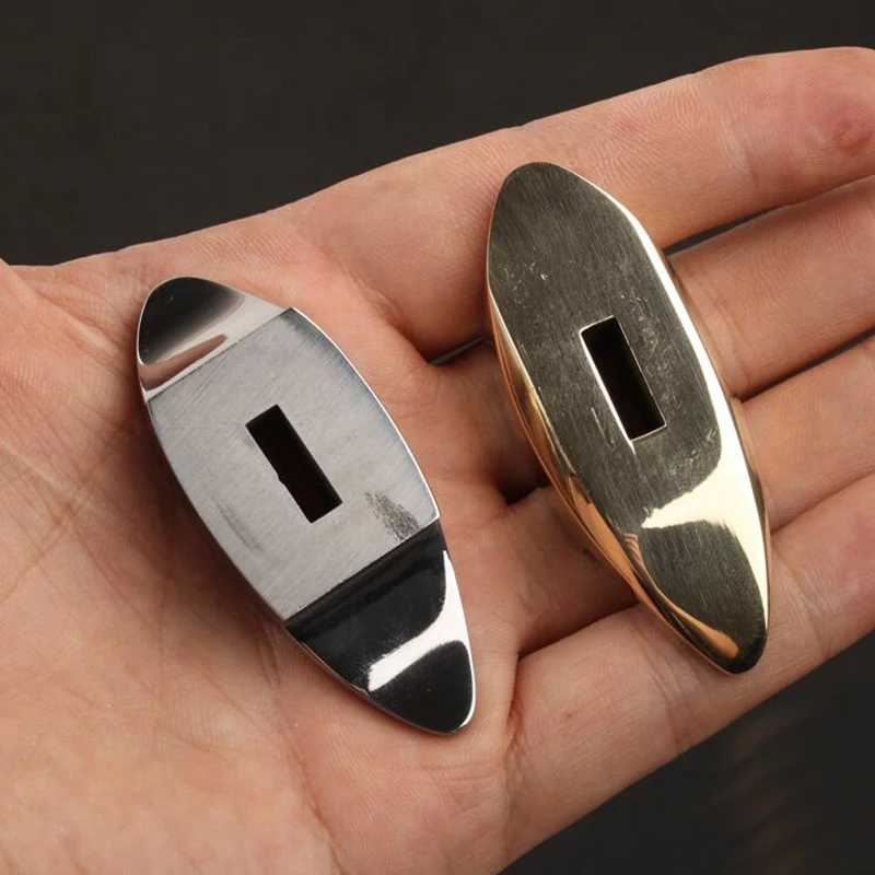 H62 Brass 304 stainless steel polishing to mirror effect knife handle Guard Custom Knife Making Handle Bolster DIY parts H62 Brass 304 stainless steel polishing to mirror effect knife handle Guard Custom Knife Making Handle Bolster DIY parts