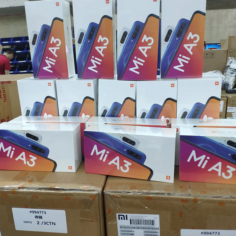 Глобальная версия Xiaomi Mi A3 MiA3 4 Гб 128 мобильный телефон Snapdragon 665 Восьмиядерный 6 088