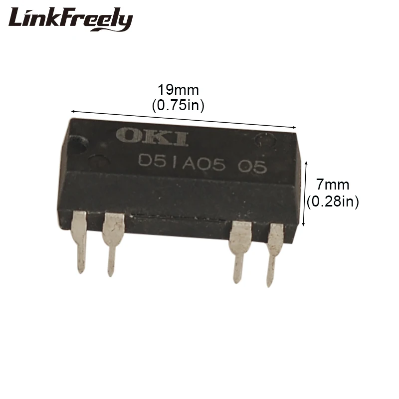 D51A05 геркон реле 5VDC DIP 8 контактов, нормальный открытый тип