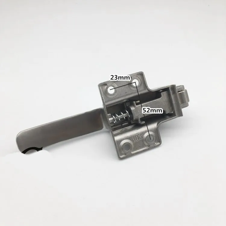 Нержавеющей steeladjustable Блокировка дверцы духовки/ручка, плоская ручка двери, печь, сушильный шкаф, морозильник, механическое оборудование