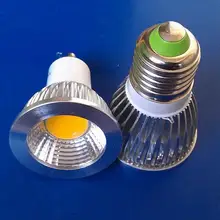 Светодиодный лампы E27 E14 GU10 MR16 12 V светодиодный COB прожектор управляемый 9 Вт, 12 Вт, 15 Вт, Светодиодный прожектор лампы светодиодные лампы высокой мощности DC 12 V или 85-265 V