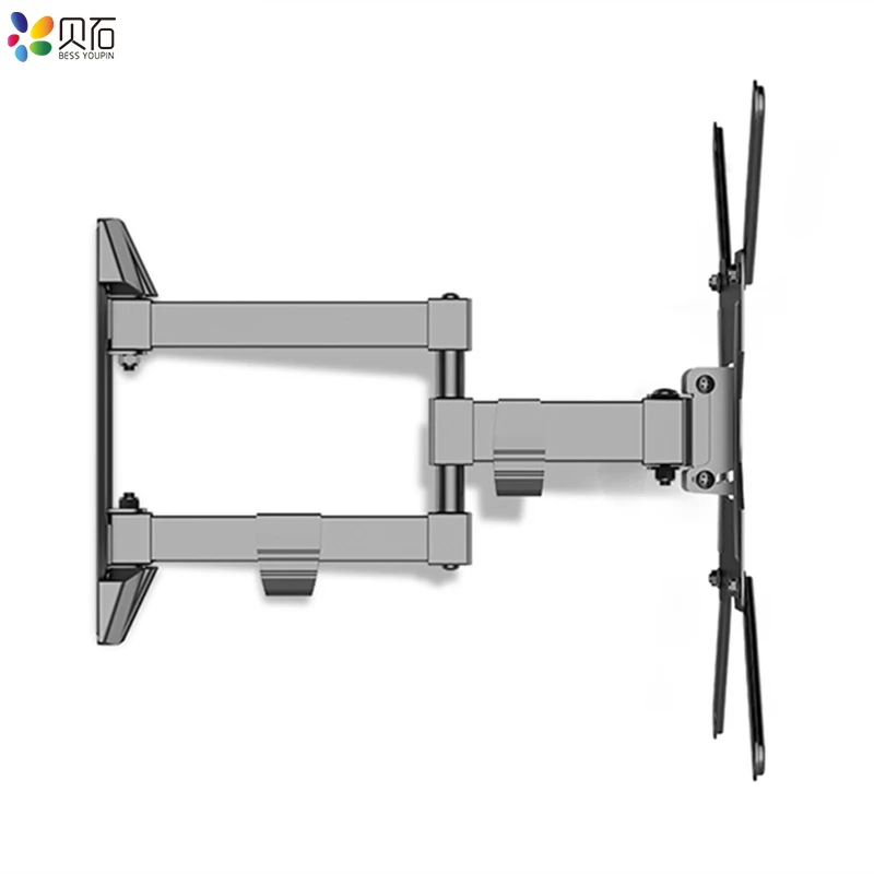 Full Motion TV Wall Mount Swivel Tilt Bracket for 26-55