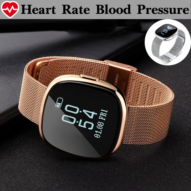 Blood Pressure Bluetooth Connectivity Smart Watch Clock Waterproof Swim Heart Rate font b Smartwatch b font