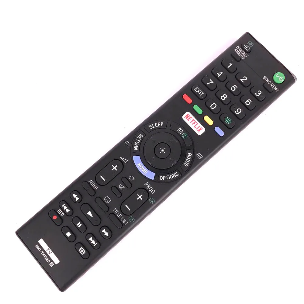 Новый телефон дистанционное управление для Sony NETFLIX LED LCD Smart TV TX100U TX102U|remote